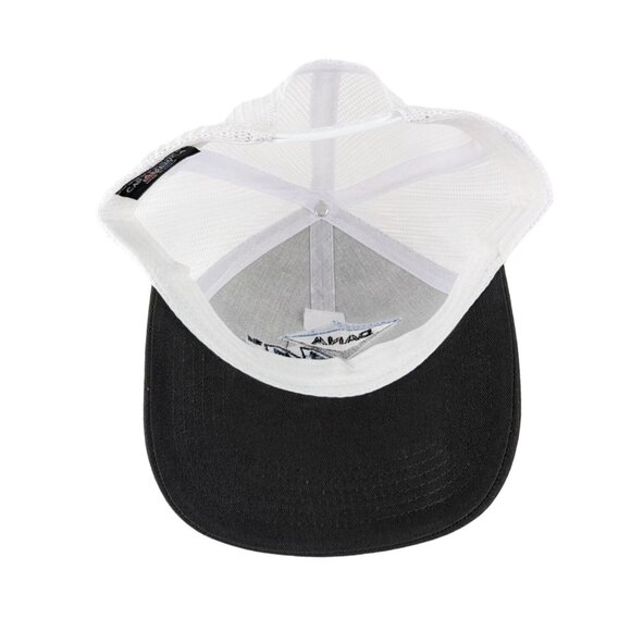 Cap America Dana 44 AdvanTek Baseball Cap Gray White Trucker Snapback Hat - Picture 7 of 9